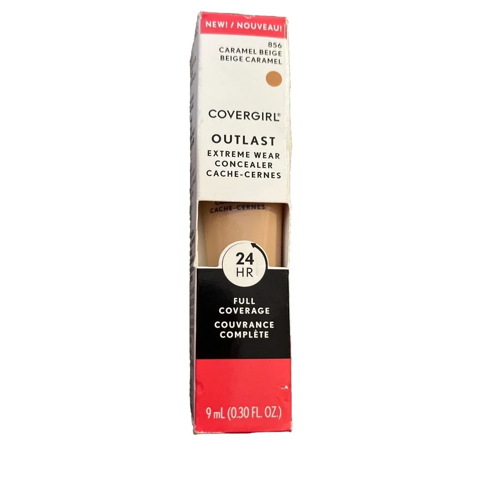 Covergirl Outlast Extreme Wear 24HR Concealer 856 Caramel Beige Full Coverage